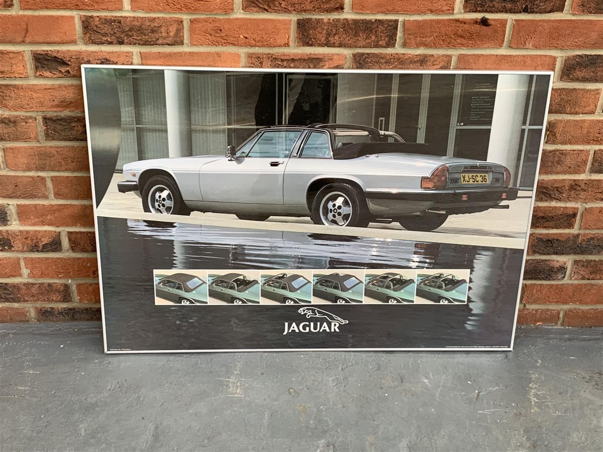 Original 1983 XJ-SC Cabriolet Poster