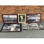 Five Prints Of James Young Showroom Classic Motorbikes & Car Collage (5)