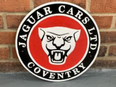 Cast Aluminium Jaguar Cars Ltd Sign