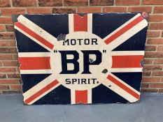Painted BP Motor Spirit Sign (Ex Goodwood Display)