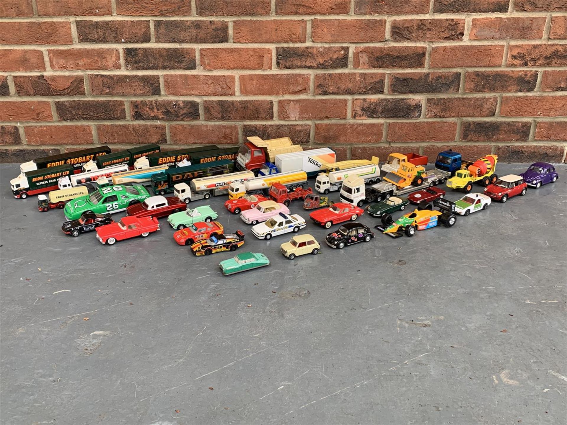 Quantity Of Play Worn Die Cast Toy Cars/Lorries