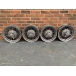 Set Of Four Wire Wheels