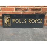 Perspex Rolls Royce Hanging Dealership Sign
