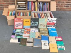 Large Quantity Of Motoring Related Books