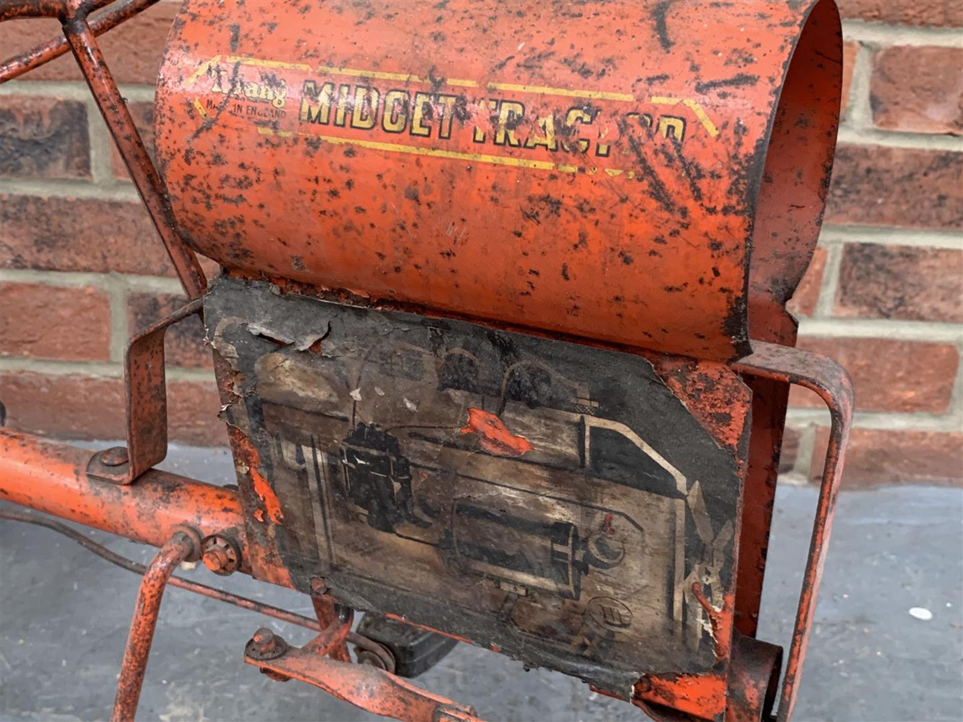 Vintage Tri-Ang Midget" Child's Pedal Tractor" - Image 4 of 7