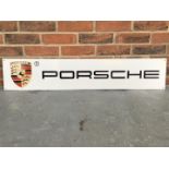 Metal Porsche Sign