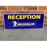 New Old Stock Michelin Reception Sign