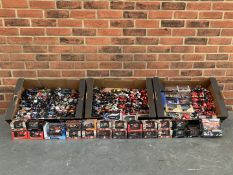 Four Boxes Of Assorted Motorcycle Models