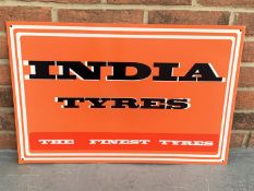 Metal India Tyre's Sign