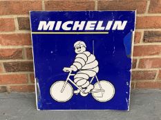 Aluminium Michelin Cycles Flanged Sign