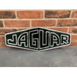 Modern Cast Aluminium Jaguar Sign