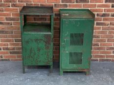 Two metal Workshop Cabinets