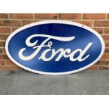 Metal Oval Ford Emblem Sign