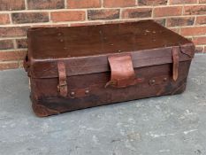 Vintage Leather Trunk