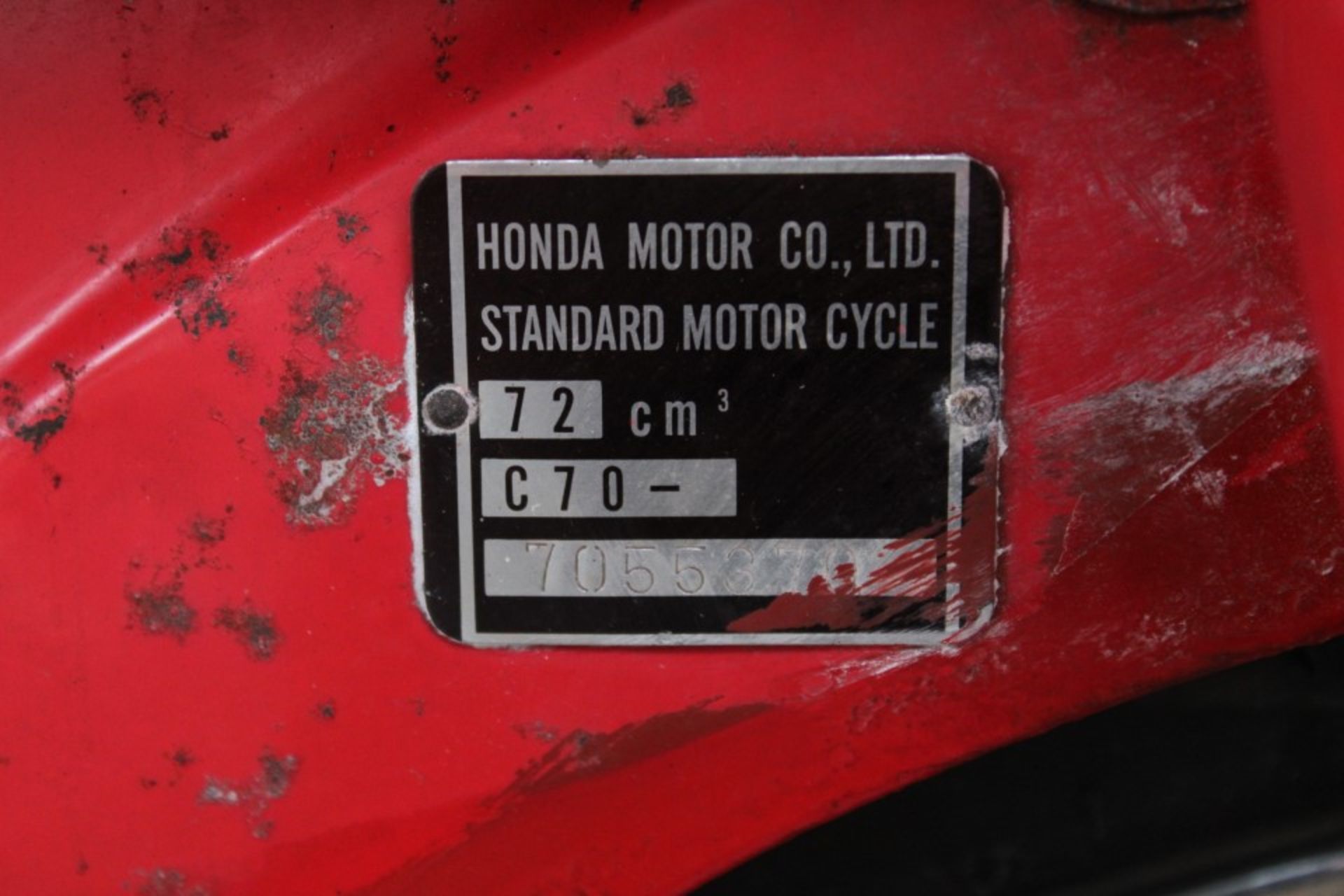 1980 Honda C70 - Image 5 of 12