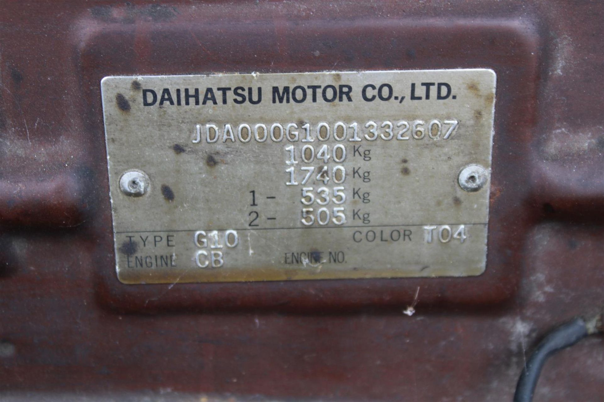 1982 Daihatsu Charade XTE - Image 19 of 21