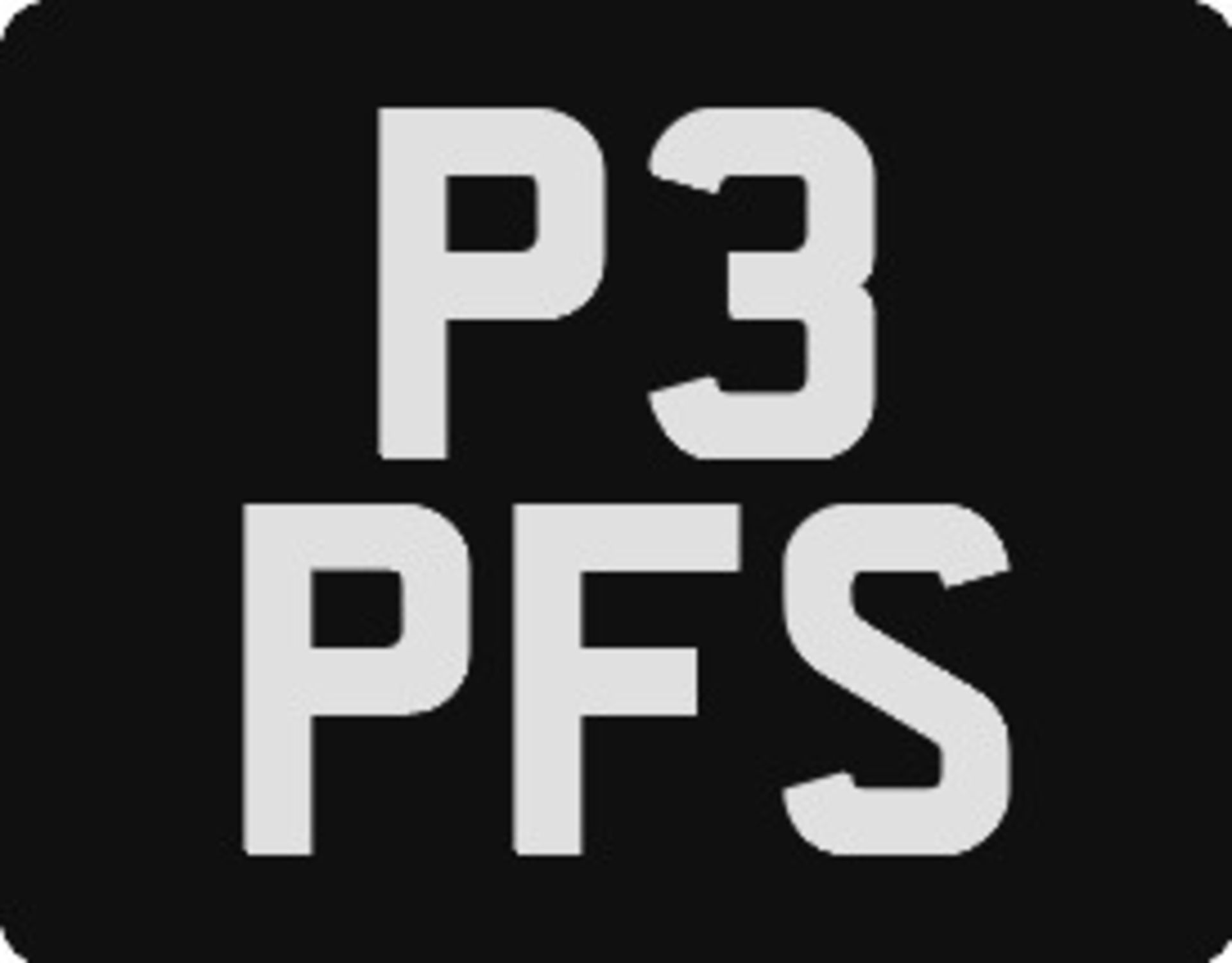 P3 PFS Registration number