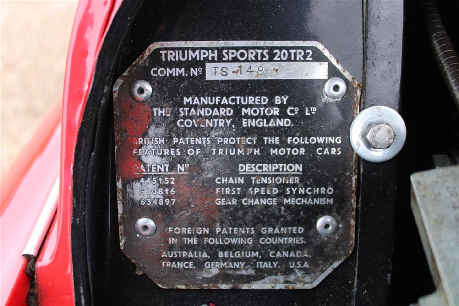 1953 Triumph TR2 - Image 16 of 26