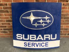 Subaru Service Dealership Sign