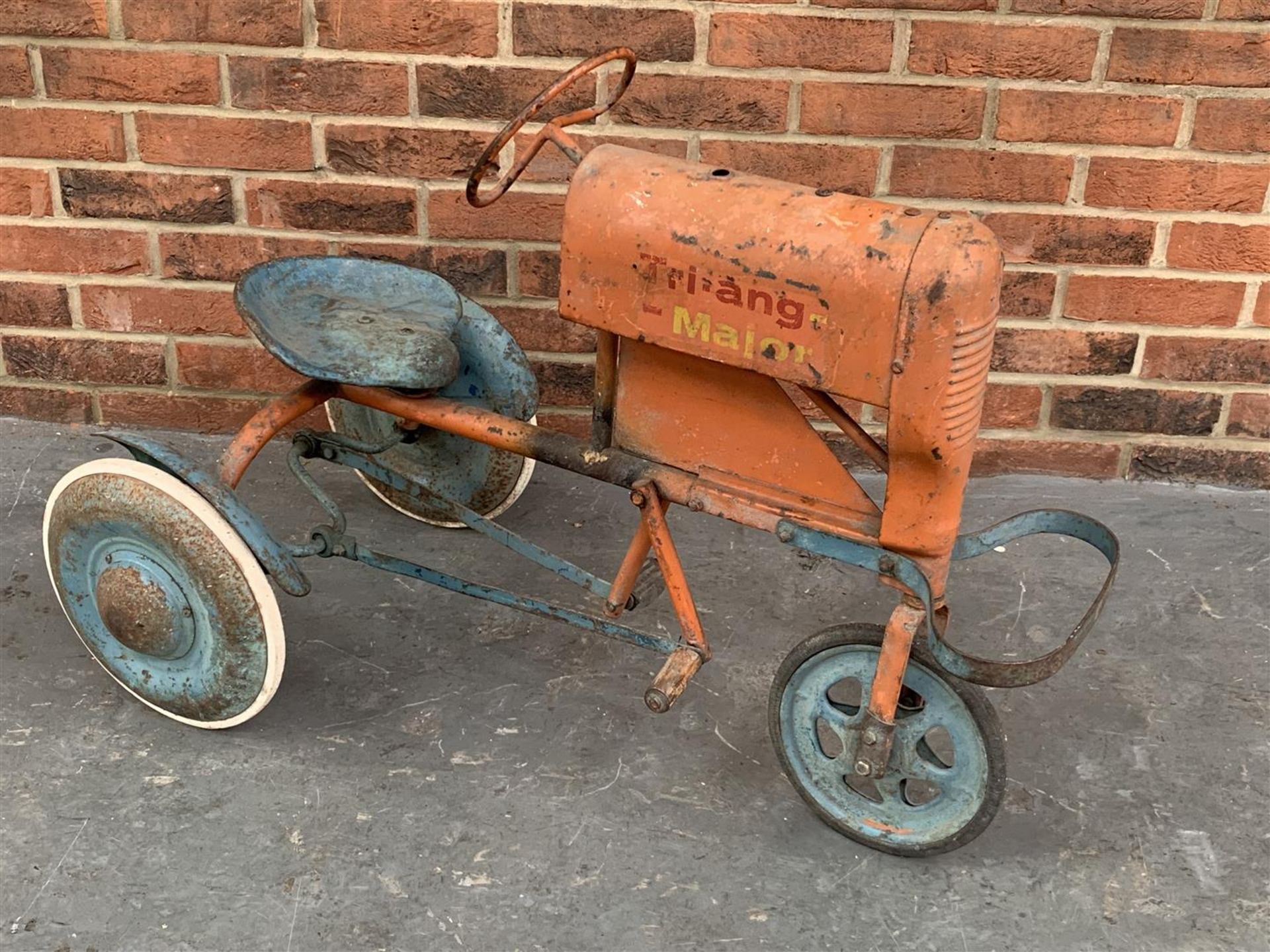 Vintage Tri-Ang Major" Child's Pedal Tractor" - Image 2 of 8