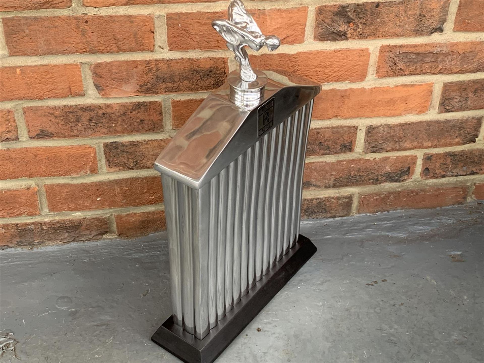 Modern Cast Aluminium Rolls Royce Radiator Display - Image 2 of 3