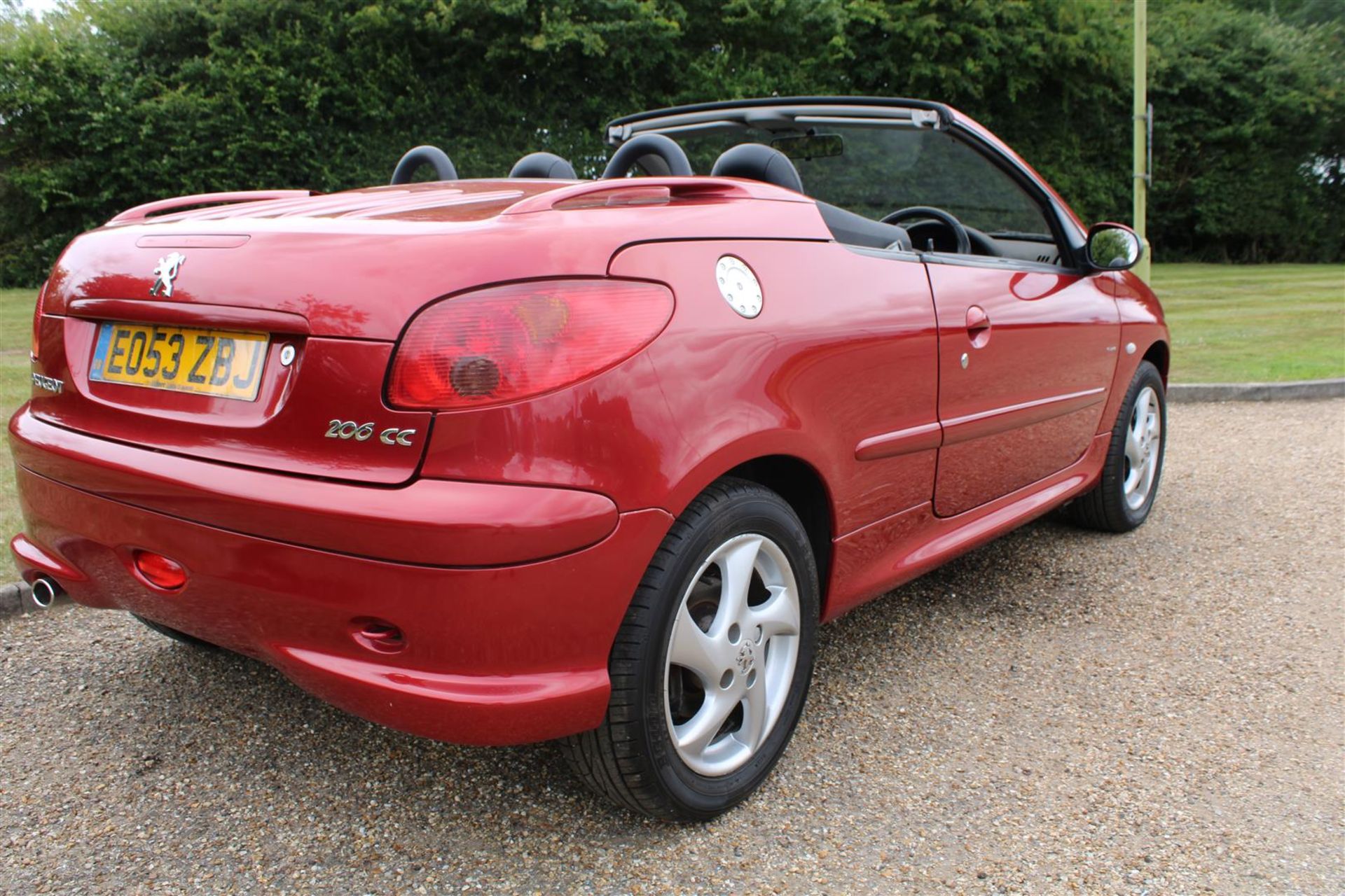 2003 Peugeot 206 CC 1.6 Allure 28,681 miles from new - Image 22 of 24