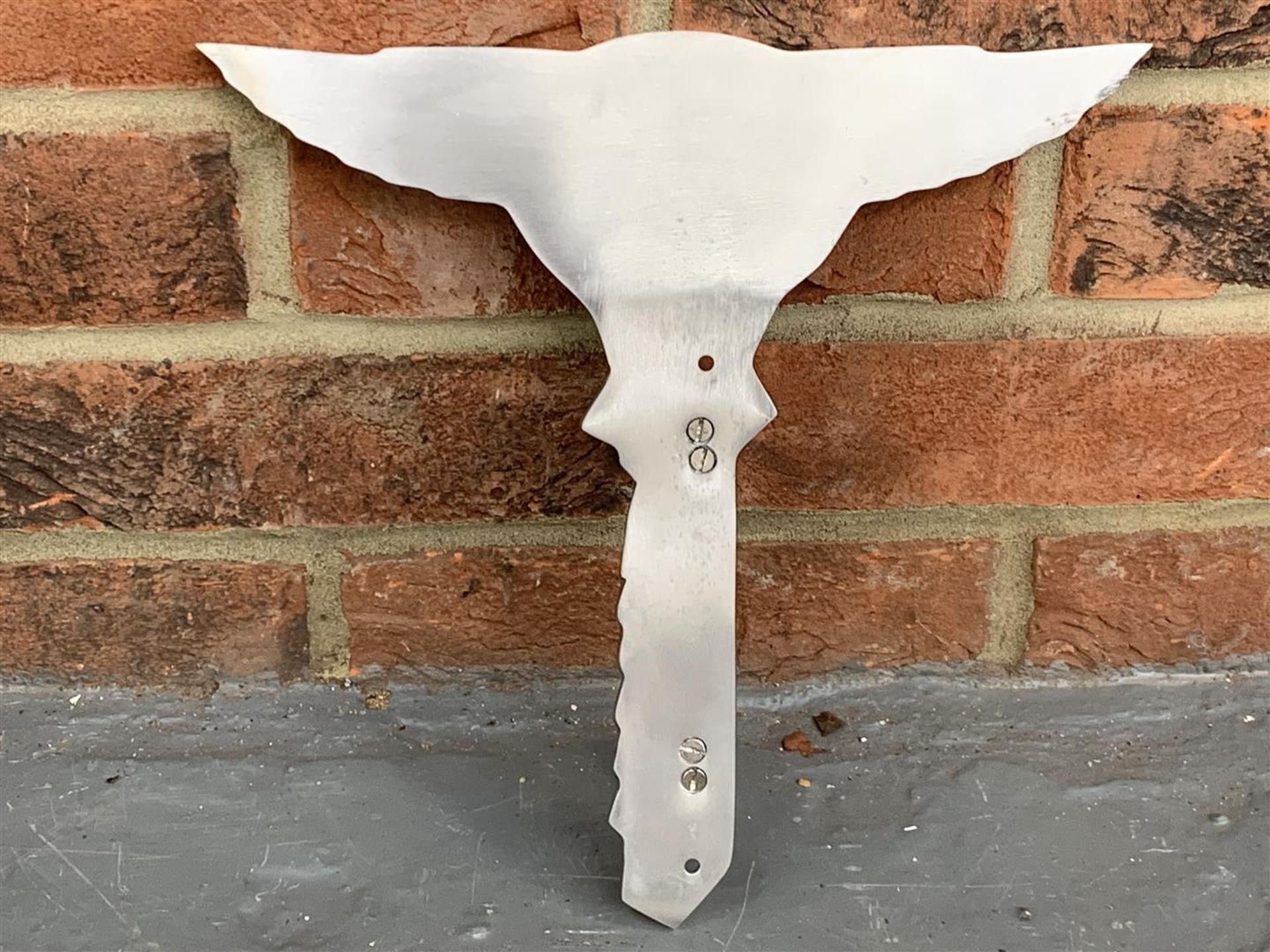 Cast Aluminium Bentley Emblem Coat Hook - Image 2 of 2