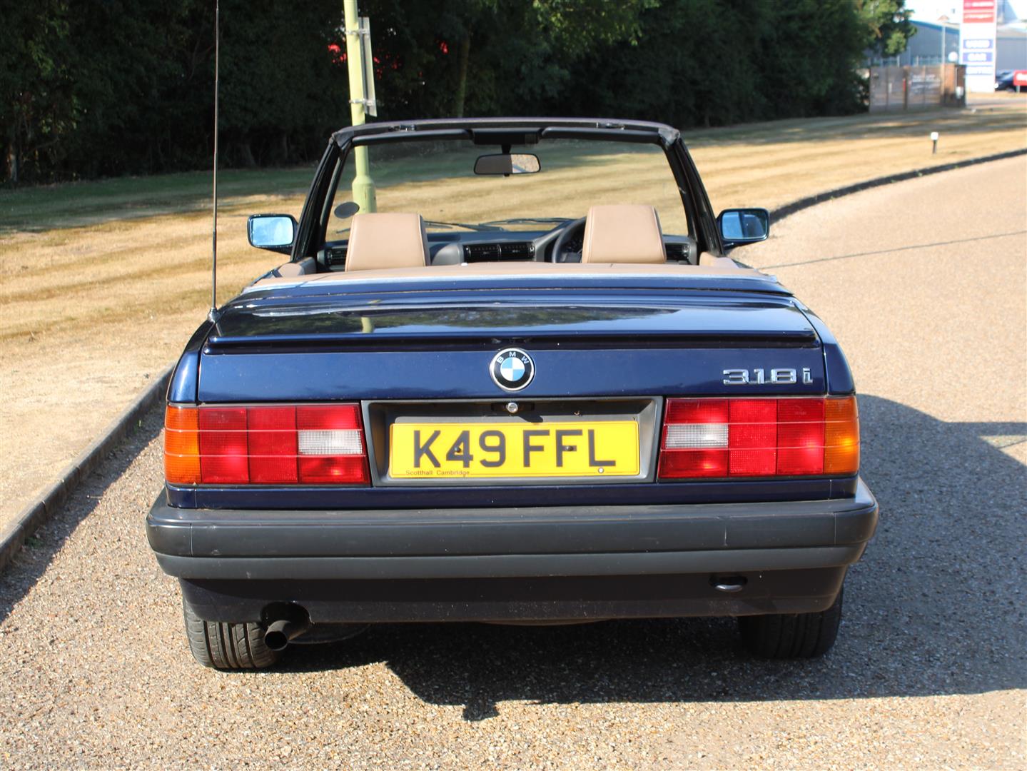 1993 BMW E30 318i Lux Convertible - Image 5 of 26