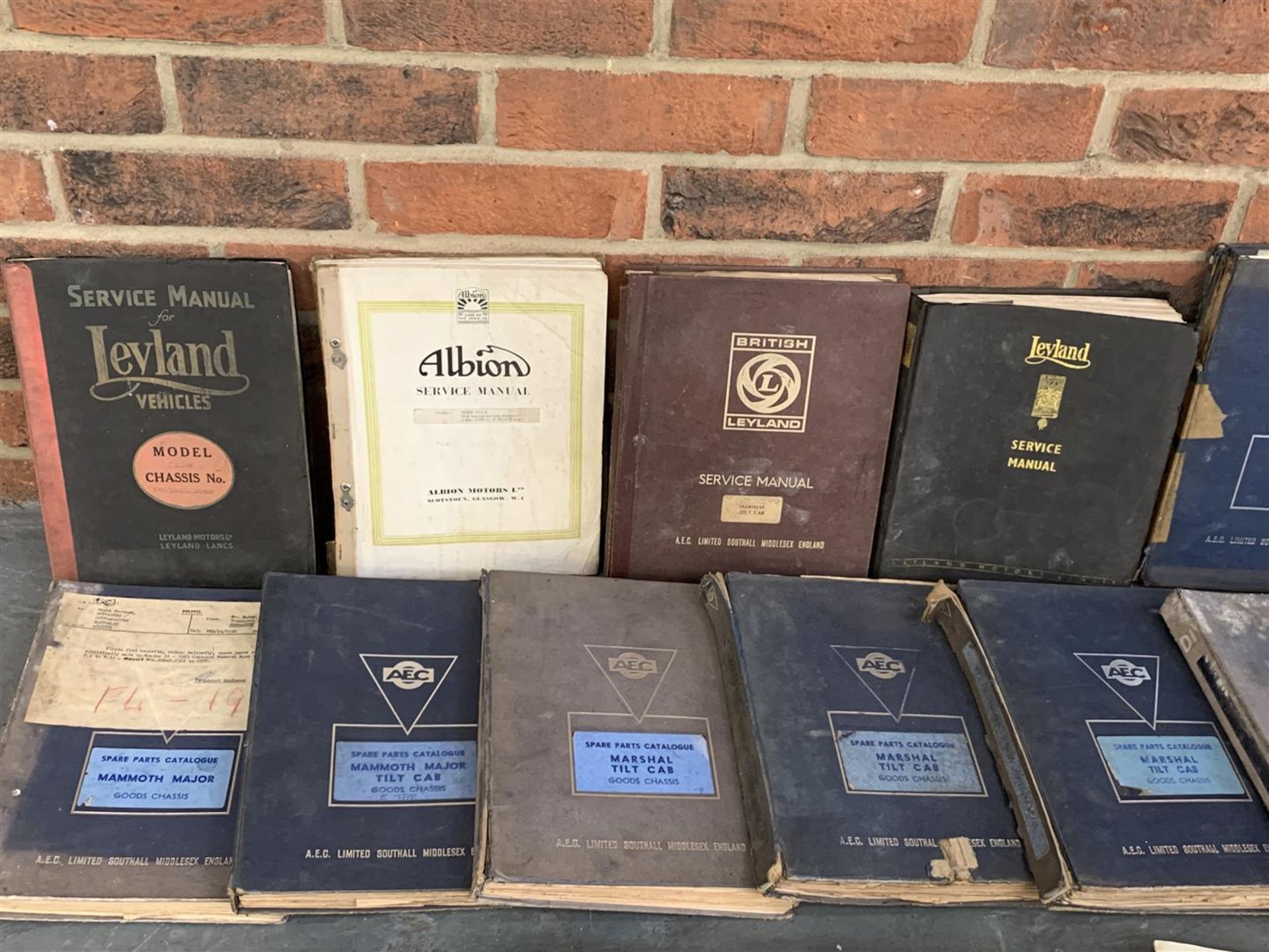 Mixed Lot Of Worn AEC & British Leyland Manuals Etc - Image 6 of 6