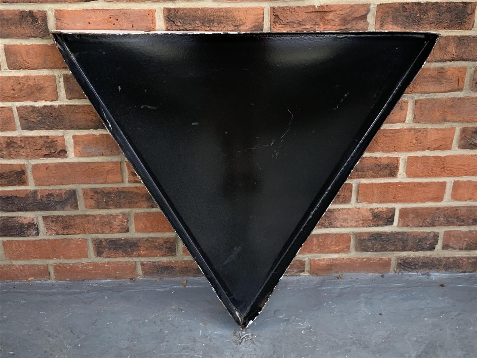 Enamel Triangle Packard Service Sign - Image 2 of 2