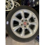 Set Of Four Jaguar Alloy Wheels