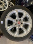 Set Of Four Jaguar Alloy Wheels