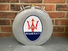 Modern Maserati Two Handled Fuel Can
