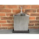 Modern Cast Aluminium Rolls Royce Radiator Display