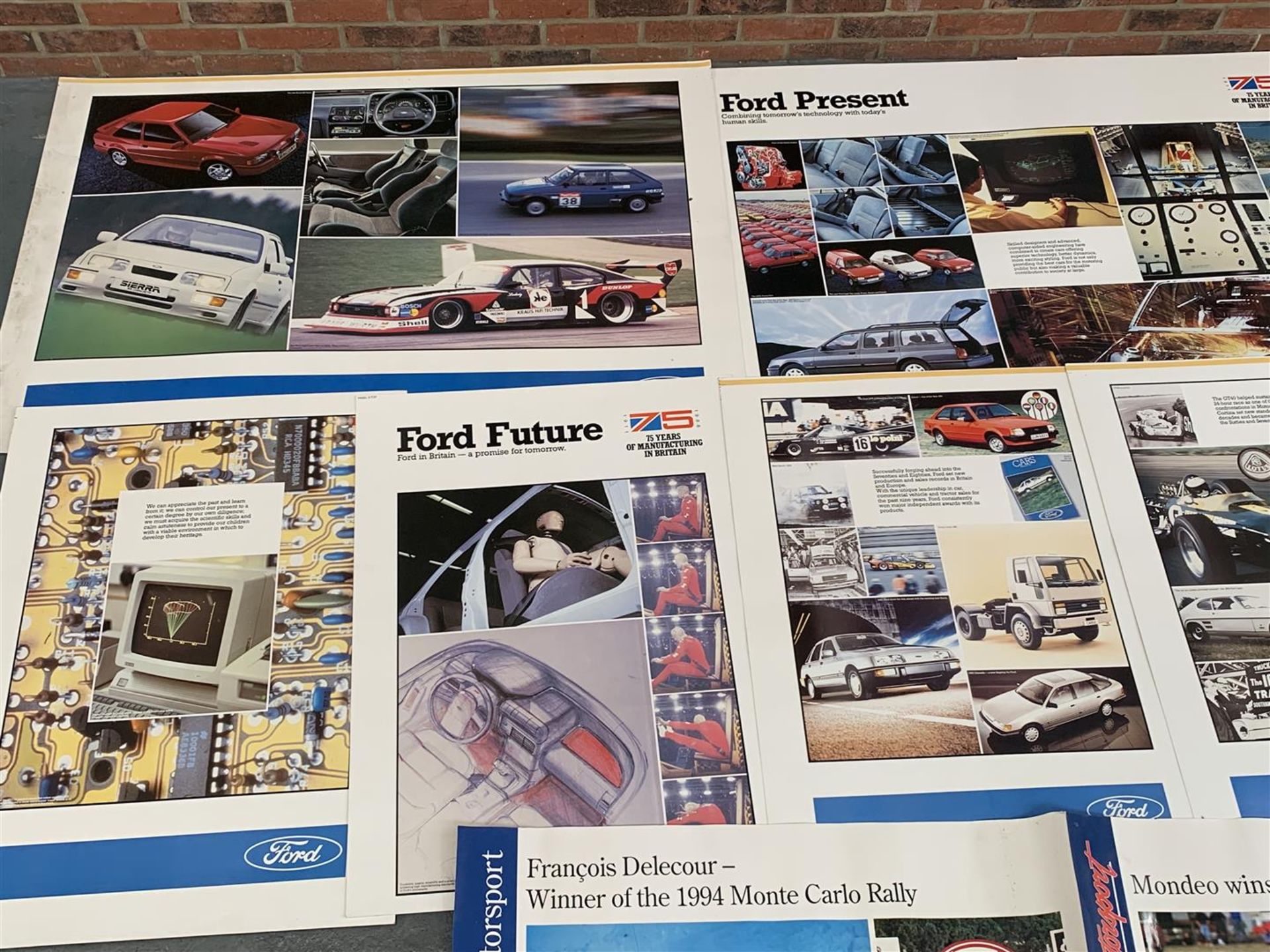 Quantity Of Unframed Ford Posters - Image 3 of 5