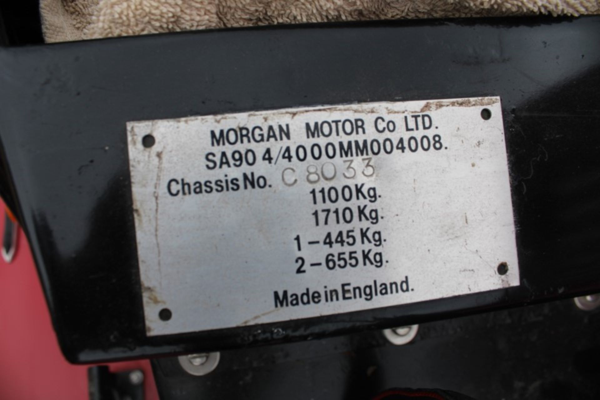 1990 Morgan 4/4 1600 - Image 14 of 16