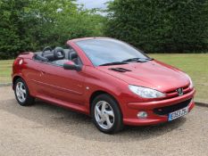 2003 Peugeot 206 CC 1.6 Allure 28,681 miles from new