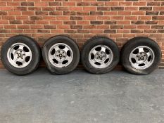 Four Jaguar Wheels & Tyres