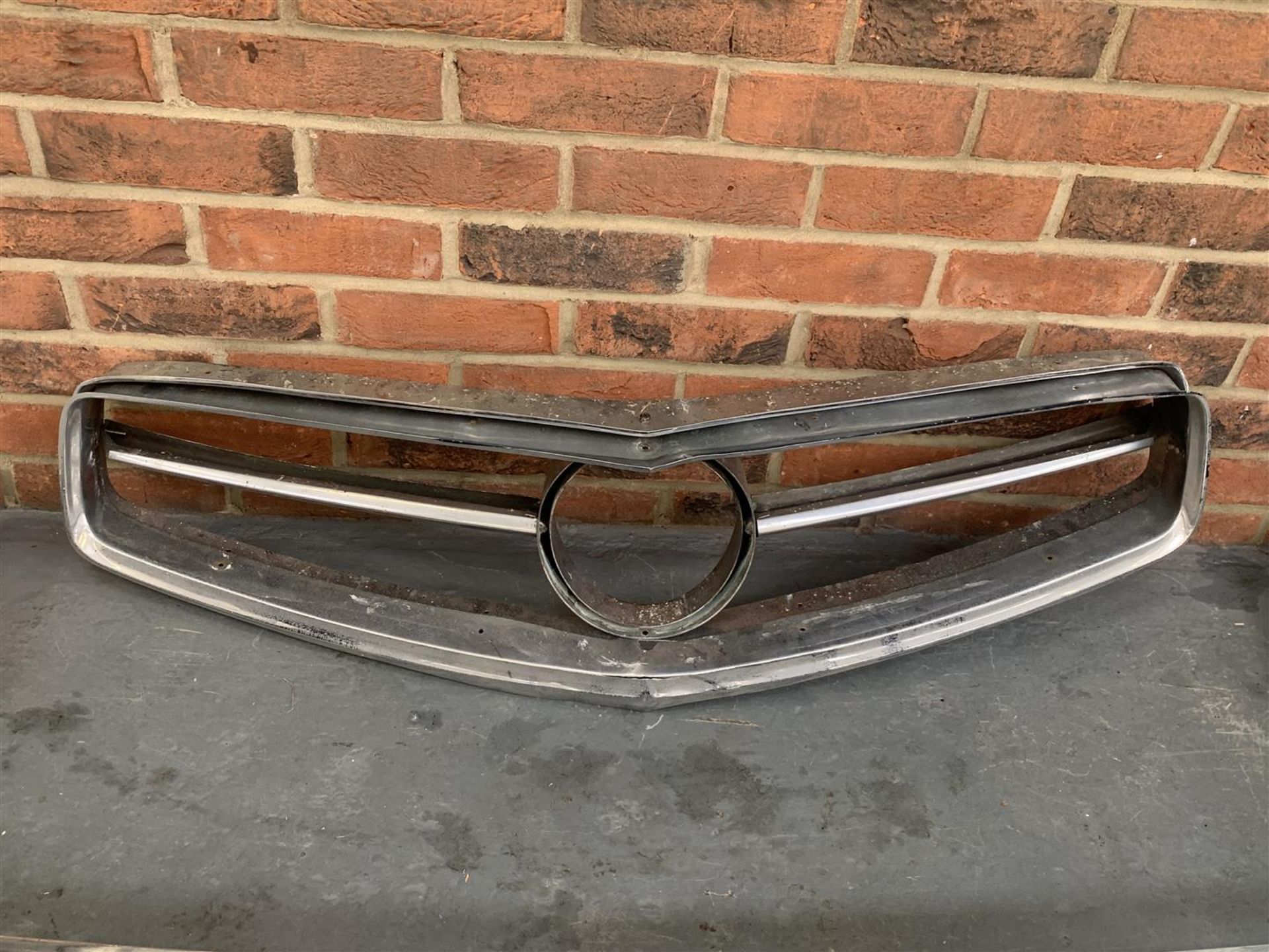 Mercedes SL Grille, Two Steering Wheels & Two Triumph Bumpers - Image 2 of 5