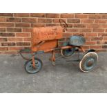 Vintage Tri-Ang Major" Child's Pedal Tractor"