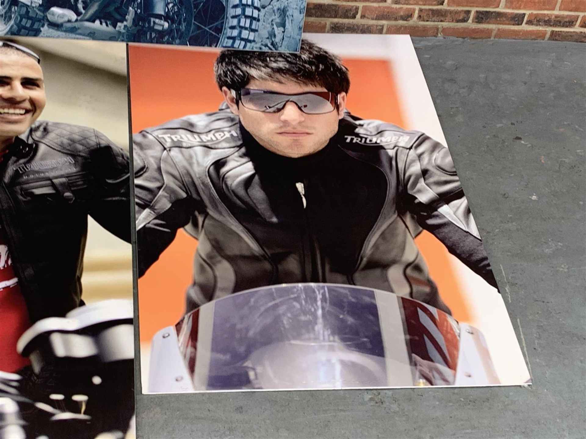 Four Large Motorcycle Pictures - Image 3 of 5