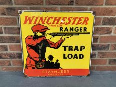 Enamel Winchester Ranger Trap Load Sign