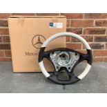 Mercedes R129 SL Silver Arrow" Professionally Refurbished Steering Wheel"