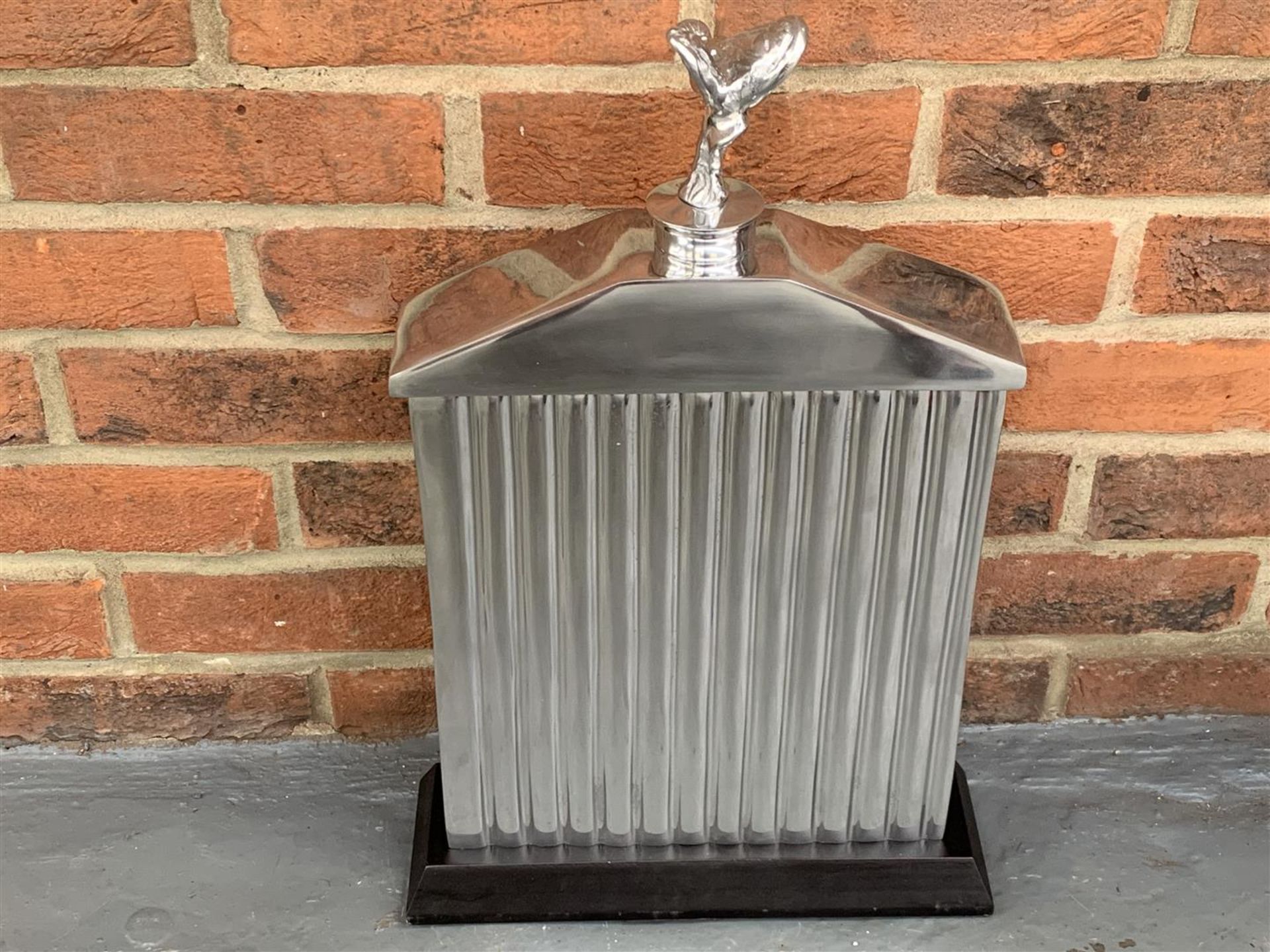 Modern Cast Aluminium Rolls Royce Radiator Display - Image 3 of 3