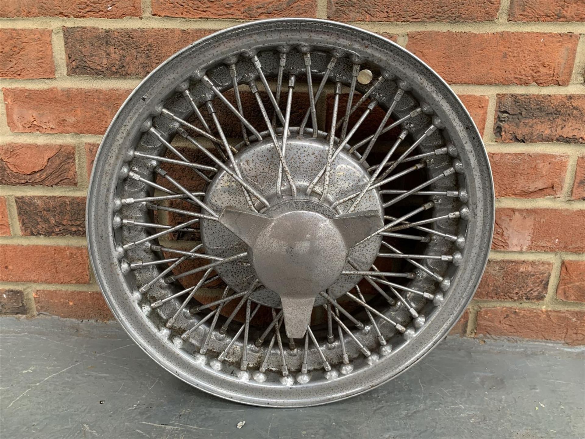 Set Of Four Wire Wheels - Image 2 of 2