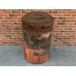 Fifty Gallon Workshop Oil Dispensing Drum