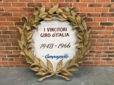 Vincitori Giro d'Italia 1948 to 1966&nbsp;winner's wreath &nbsp;