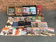 Five Boxes Of Assorted Motoring Magazines/Books
