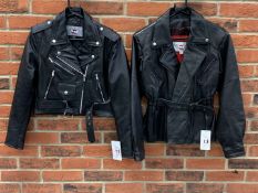 Two Ladies OSX Leather Jackets
