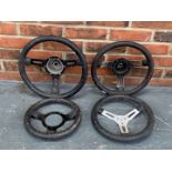 Four Classic Steering Wheels